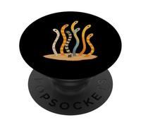 Garden Eel Colony Ocean Wildlife Kawaii PopSockets Adhesive PopGrip