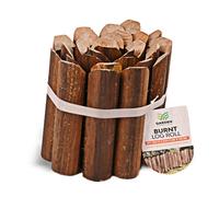 Garden Essentials Burnt Log Roll Fencing 3FT