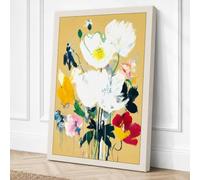 Garden Explorers Eclectic Canvas Wall Art Print 30x20 Inch (76 x 51 cm)