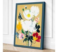 Garden Explorers Eclectic Canvas Wall Art Print 36x24 Inch (91 x 61 cm)