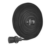 Garden Exuding Hose, Soaking Hose Without Leaks for Garden, 15 Metres Anti-Leak Double Layer Anti-Kink Expandable Pipe for Lawn Greenhouse Flower Beds Outdoor Plants