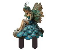 Garden Fairies - Fairy Garden Fairies Plant Pot Decorations,Fence Ornament, Flower Pot Decorations, Fairy Garden Accessories for Yard Lawn Flower Pot