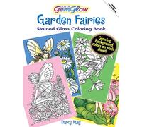 Garden Fairies: Stained Glass Coloring Book