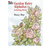 Garden Fairy Alphabet Coloring Book