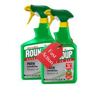 Garden Fast Action Weed Killer - Pack of 2 x 1L Ready To Use Path & Drive Concen