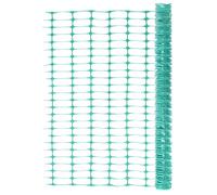Garden Fence, 30 m, Green, HDPE Protective Net with 100 x 40 mm Mesh Size, Flexible Barrier Fence for Construction Sites, Gardens, Pastures, 100 g/m² Density, Durable Fence Panel