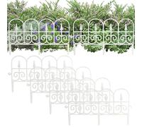 Garden Fence - 6 Removable Tree Panels, Flexible Floral Edging, Weatherproof Splicing Design, Portable Lawn Installation | Reliable Outdoor Accessory For Jar
