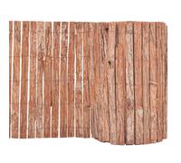 vidaXL Bark Fence 1000x50 cm