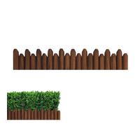 Garden Fence Flexible Decorative Border Expandable Wooden Fence Panels - Plant Protection Wooden Fence Gate Flower Bed Edging Flexible Decorative Borders for Spring Gardens Patio