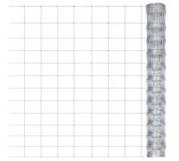 Garden Fence Galvanized Wild Fence Wire Fence Multi Sizes Multi Models vidaXL