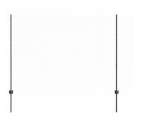 Garden Fence Mesh Roll,Fence with Posts Grey 1.6 x 25 m Steel for Chicken Coop, Poultry Netting, Plant Support and Dog Barrier