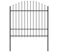Garden Fence Spear Outdoor Panel Barrier Border Privacy Multi Sizes vidaXL