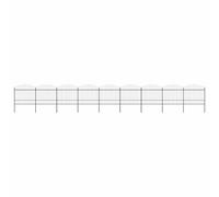 Garden Fence Spear Outdoor Panel Barrier Border Privacy Multi Sizes vidaXL