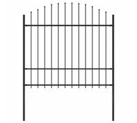 Garden Fence Spear Outdoor Panel Barrier Border Privacy Multi Sizes vidaXL