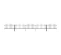 Garden Fence Spear Outdoor Panel Barrier Border Privacy Multi Sizes vidaXL