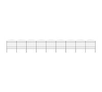 Garden Fence Spear Outdoor Panel Barrier Border Privacy Multi Sizes vidaXL