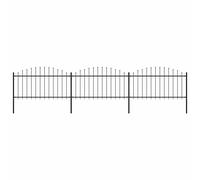Garden Fence Spear Outdoor Panel Barrier Border Privacy Multi Sizes vidaXL