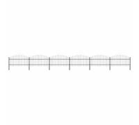 Garden Fence Spear Outdoor Panel Barrier Border Privacy Multi Sizes vidaXL