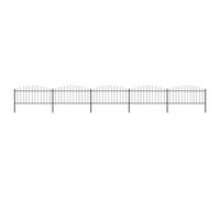 Garden Fence Spear Outdoor Panel Barrier Border Privacy Multi Sizes vidaXL