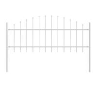 Garden Fence Woerden Powder-Coated Steel Barrier Outdoor Protection vidaXL