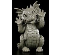 Garden Figure - Dragon Cut Face Baby Garden Ornament Balcony Home Decor
