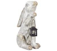 Beliani Decorative Figurine White Gerland, White