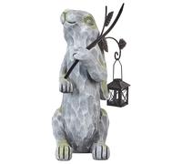 Beliani Traditional Garden Figurine Nolay Grey