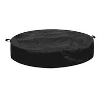 Garden Fire Bowl Cover 57 Inch Windproof Adjustable Cord