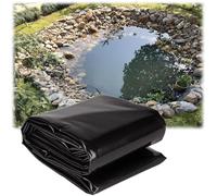 Garden Fish Ponds Preformed Liners 16Mil Anti Seepage Membrane Film Flexible & Impermeable Liner for Water Garden Streams Fountains(13X23Ft), Gbdgjd, a, 10 * 20FT