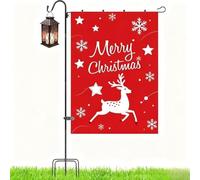 Garden Flag Stand 50 Inch With Five Prongs For Enhanced Stability, Suitable For Outdoor Flags And Hanging Garden Accessories