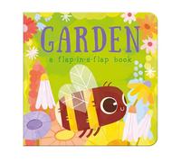 Garden Flap-in-a-Flap Board Book for 6 Months+ | Lift-the-Flap Garden Animals | Chunky Pages Interactive Children's Book | Early Learning & Sensory Play: a flap-in-a-flap book