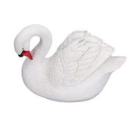 Garden Floating Decoration White Figurine and Goose Statue for Outdoor Garden Yard Decoration - White Goose Statue and Figurine Furnishing Articles - Elegant White Figurine and