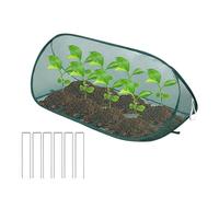 Garden FlyingInsects Netting Fine Mesh, Foldable Pop-Up Outdoor Barrier, Plant Cover Protector From Animals for Indoor Greenhouse Flower Vegetable Fruit