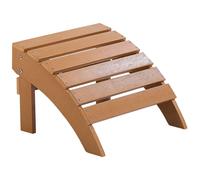 Beliani Garden Footstool ADIRONDACK Brown