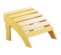 Garden Footstool ADIRONDACK Yellow