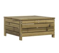 Garden Footstool Outdoor Ottoman Footrest Impregnated Wood Pine vidaXL