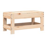 Garden Footstool Outdoor Ottoman Stool Footrest Solid Wood Pine vidaXL