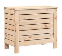 Garden Footstool Outdoor Ottoman Stool Footrest Solid Wood Pine vidaXL