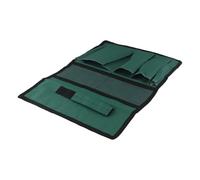 Garden Format Bag with Seat Pad Storage 12x13 for Outdoor Gardening - Tool Organizer Pockets Hanging Green/Black/Purple Inch Oxford Cloth Kneeler (1-Pack)(Black)