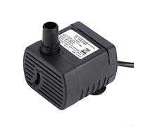 Garden Fountain Pump, 7V 1.2W Submersible Pond Pump for Fish Tank, 200L/H Flow Rate with Adjustable Spray Height, for Bird Bath and Small Pond Decoration