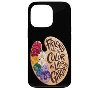 Garden Friends Women Artists Vintage Floral Palette Spring Case for iPhone 13 Pro