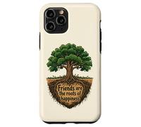 Garden Friends Women Retro Tree Roots Heart Spring Case for iPhone 11 Pro