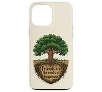 Garden Friends Women Retro Tree Roots Heart Spring Case for iPhone 13 Pro Max