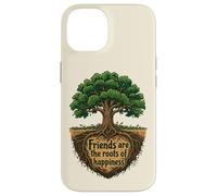 Garden Friends Women Retro Tree Roots Heart Spring Case for iPhone 14