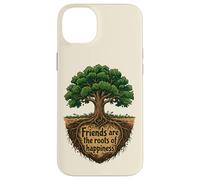 Garden Friends Women Retro Tree Roots Heart Spring Case for iPhone 14 Plus