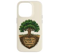 Garden Friends Women Retro Tree Roots Heart Spring Case for iPhone 14 Pro