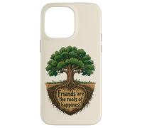 Garden Friends Women Retro Tree Roots Heart Spring Case for iPhone 14 Pro Max
