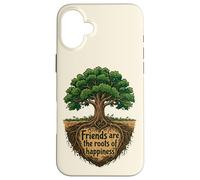 Garden Friends Women Retro Tree Roots Heart Spring Case for iPhone 16 Plus