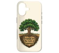 Garden Friends Women Retro Tree Roots Heart Spring Case for iPhone 17
