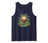 Garden Frog Weird Teachers Build Character Introverted Lover Tank Top